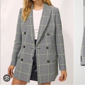 Aritzia plaid Blazer size 2